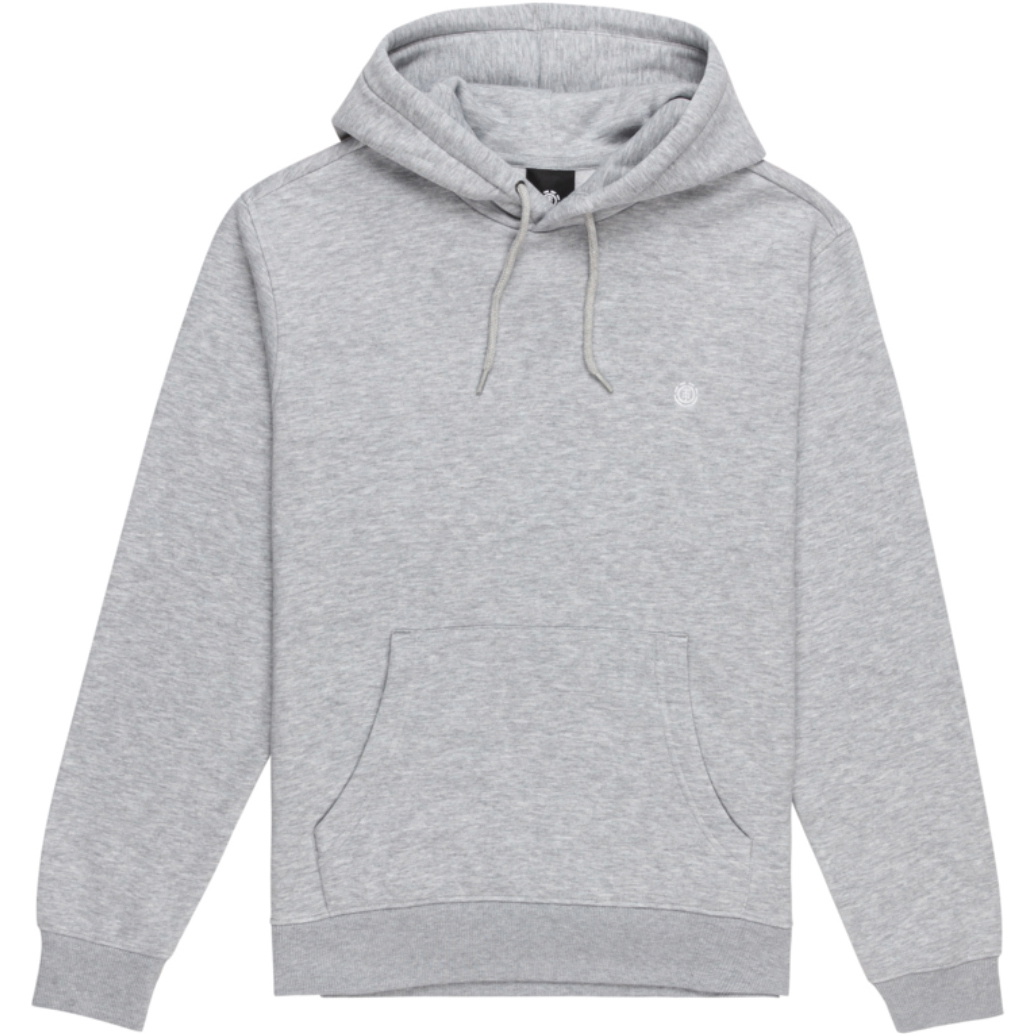 2026 Element Mens Icon Embroidery Hoodie ELYFT00198 - Mid Grey Heather
